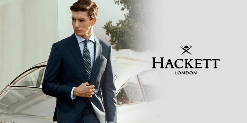Hackette, marque de vêtements pour hommes.