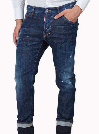 Jeans bleu foncé « Cool Guy » – Dsquared2 Jeans bleu foncé « Cool Guy » – Dsquared2