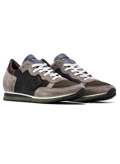 Basket Tropez « Mondial Gris » – Philippe Model Basket Tropez « Mondial Gris » – Philippe Model