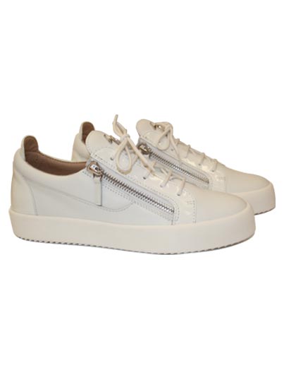 Basket blanche « Frankie » – Zanotti Basket blanche « Frankie » – Zanotti