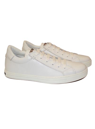 Basket blanche uni « Tennis Club » – Dsquared2 Basket blanche uni « Tennis Club » – Dsquared2