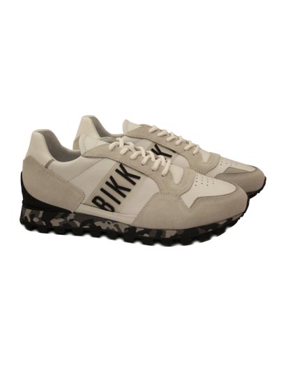 Basket gris clair « Fender camouflage » – Dirk Bikkembergs Basket gris clair « Fender camouflage » – Dirk Bikkembergs