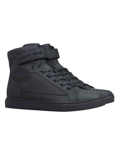 Basket noire montante – Armani Jeans Basket noire montante – Armani Jeans