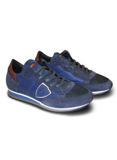 Basket Tropez « Mondial bleu clair » – Philippe Model Basket Tropez « Mondial bleu clair » – Philippe Model