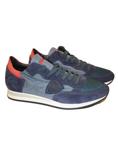 Basket Tropez « Mondial bleu mauve » – Philippe Model Basket Tropez « Mondial bleu mauve » – Philippe Model