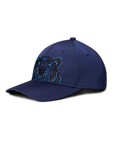 Casquette broderie Tigre sur le devant et logo KENZO.