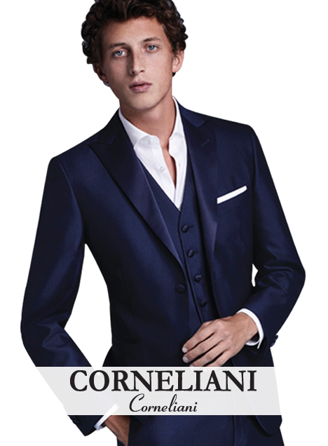 Corneliani, marque de vêtements pour hommes dans les magasins Transfert man, Rennes, Nantes et Vannes