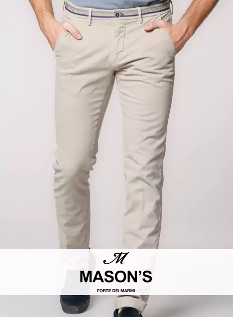 Mason's, pantalons, prêt à porter pour hommes dans les boutiques Transfert man, Rennes, Nantes et Vannes.