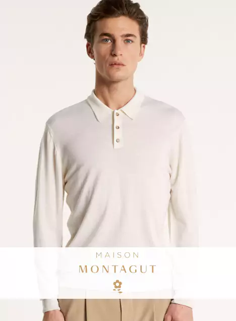 Montagut, T-shirts, pulls cahemire et coton, polo et écharpe pour hommes dans les boutiques Transfert man