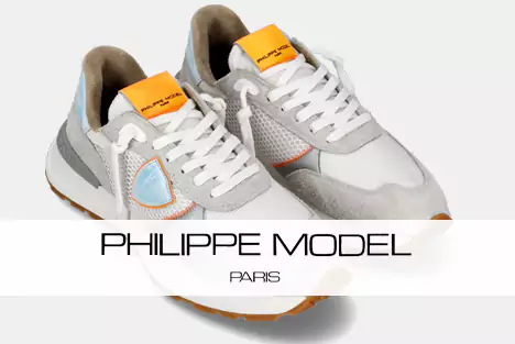 Philippe model, marque de baskets, chaussures - Transfert man, Rennes, Nantes et Vannes.