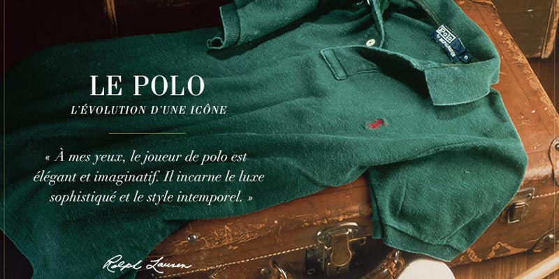 Présentation marque Ralph Lauren - Transfert man.