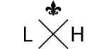 Logo de la marque LxH, casquettes pour homme.