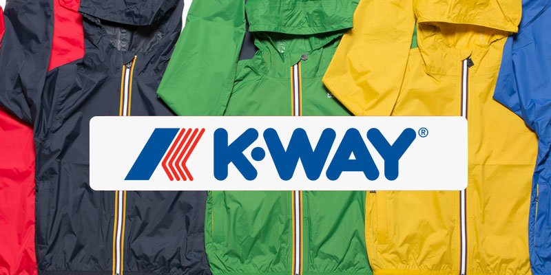 K-way, coupe-vent français pour hommes - Transfert man