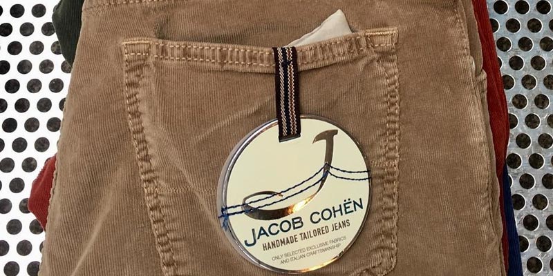 Présentation marque Jacob Cohen, vêtement homme - Transfert man
