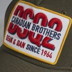 Casquette dsquared2 "Canadian Brothers"