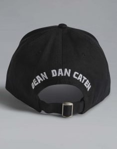 Casquette Dsquared2 effet usé, 100%coton.