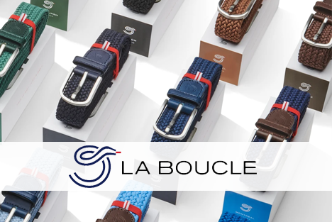 La Boucle collection de ceintures hommes à retrouver dans nos boutiques à Rennes, Nantes et Vannes.