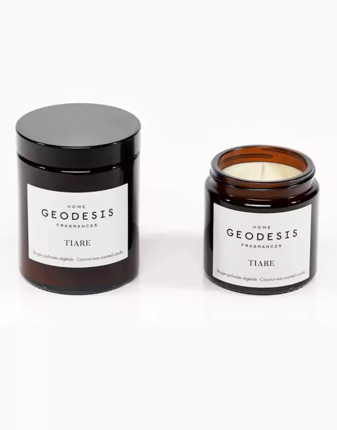 Bougie parfumée "Tiaré" - Géodesis