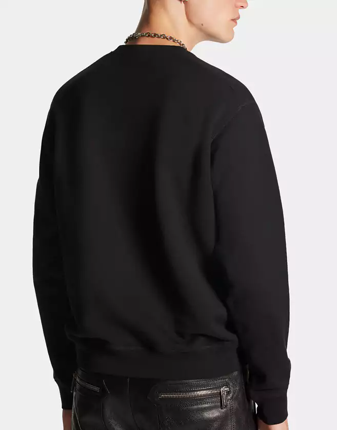 Sweatshirt Dsquared2 en coton molletonné