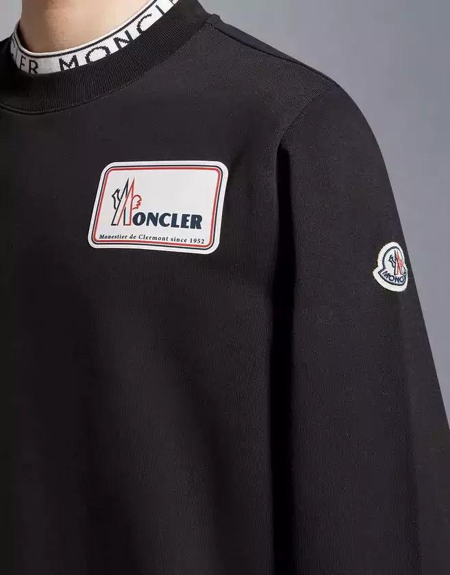 Sweatshirt Moncler en coton à logo