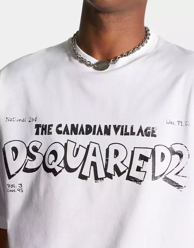 T-shirt Dsquared2 en jersey de coton