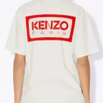 T-shirt classique brodé 'Bicolor KENZO Paris'