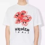 T-shirt brodé 'KENZO Drawn Varsity'
