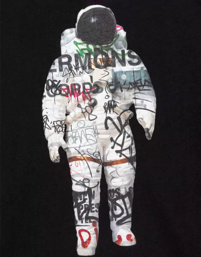 T-shirt Paul Smith en Coton "Astronaut"