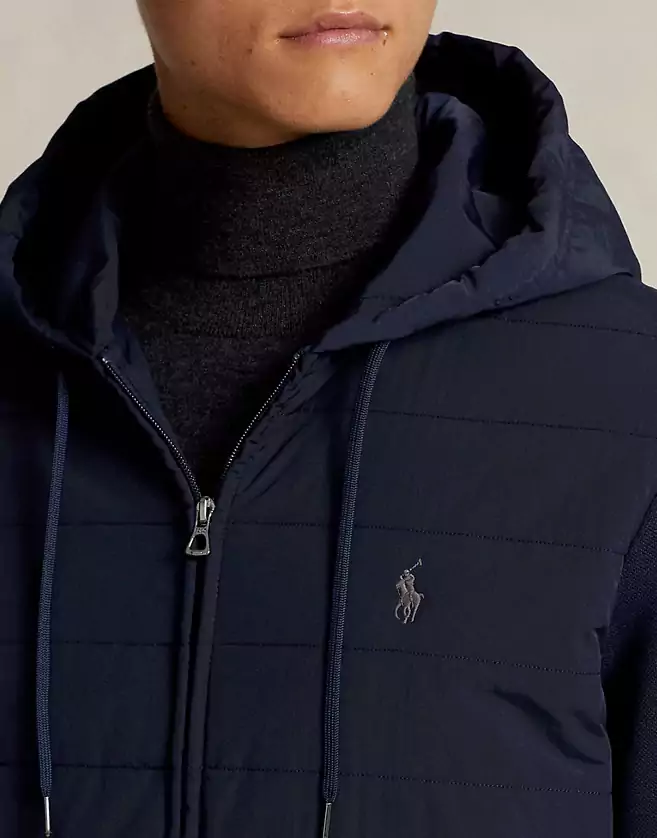 Sweatshirt Ralph Lauren à capuche zippé