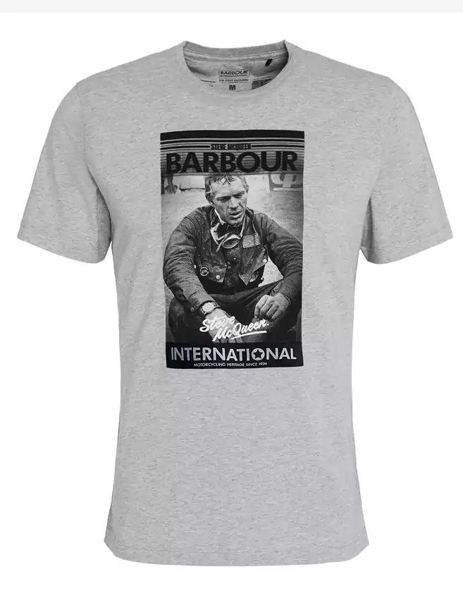 T-shirt Barbour en coton Mount
