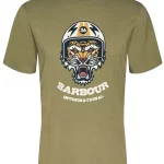 T-shirt Barbour en coton socket graphic