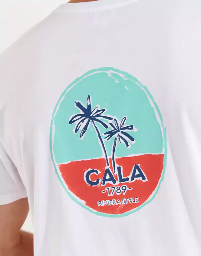 T-shirt Cala en coton - Yannpalmcolor