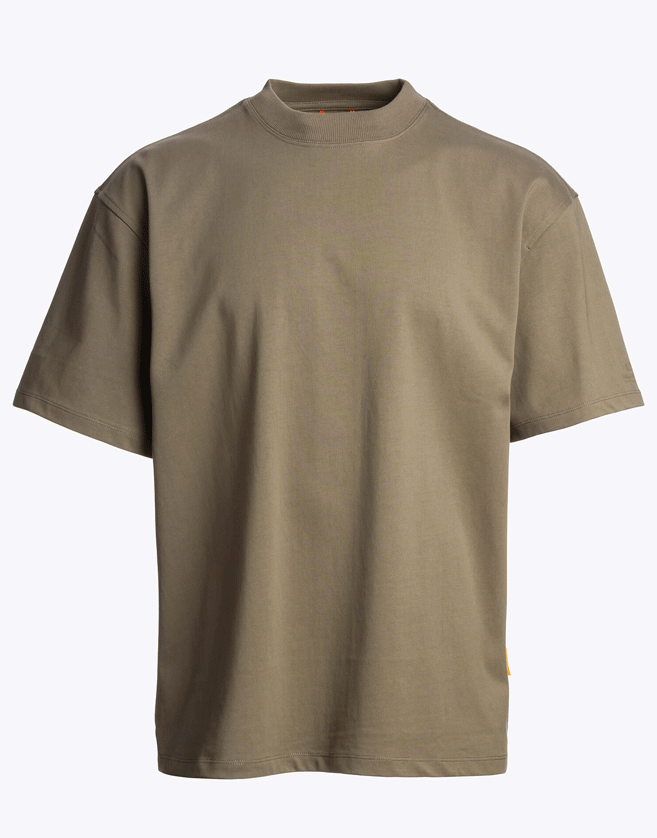 T-shirt Parajumpers en jersey épais de coton de la famille Compact Jersey.